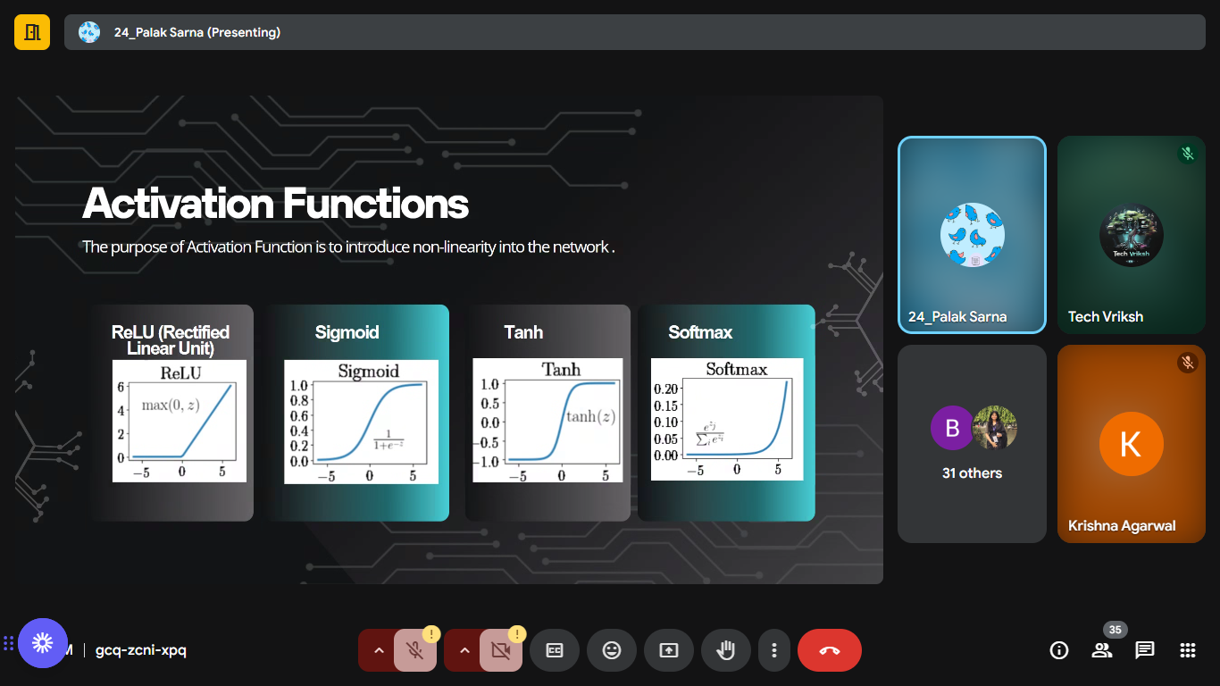 Neural Networks Workshop